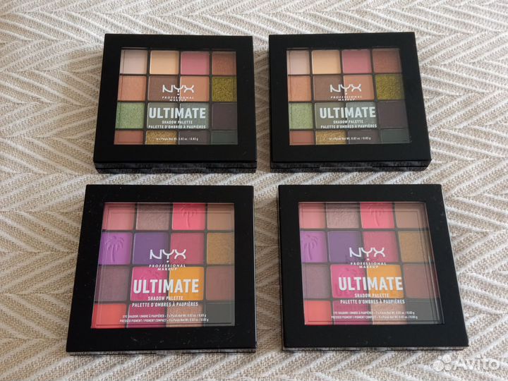 Палетка теней nyx ultimate новая