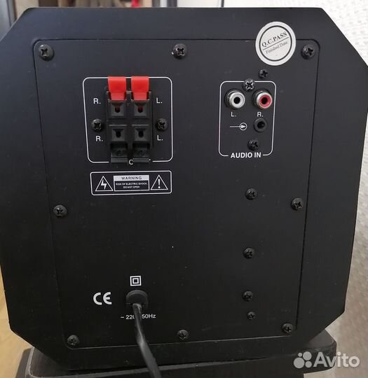 Сабвуфер и колонки