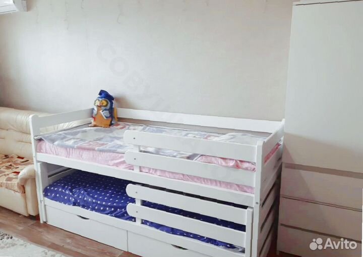 Детская кровать для двоих экологичная