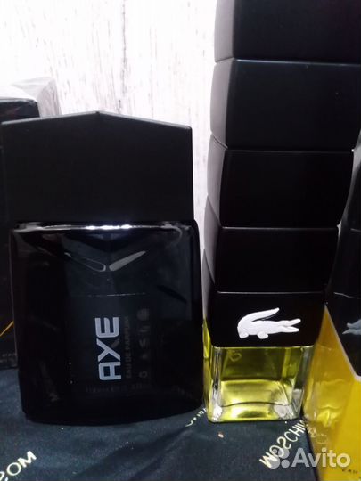 Мужская т в AXE, lacoste 2 шт