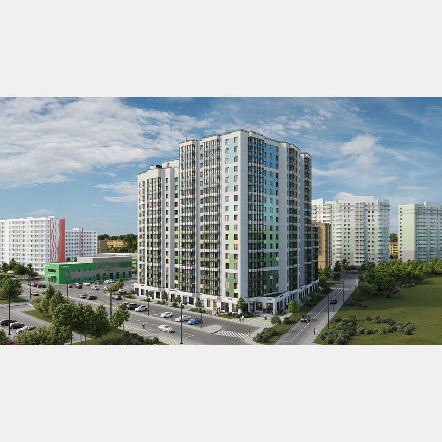 Квартира-студия, 22,7 м², 8/9 эт.