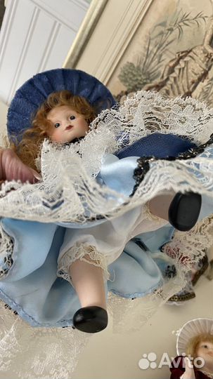 Фарфоровые куклы. Винтаж