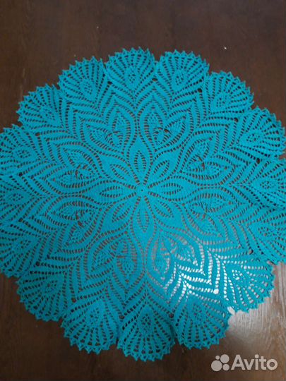 Салфетки на стол круглые