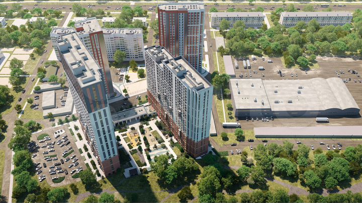 2-к. квартира, 50,4 м², 5/26 эт.