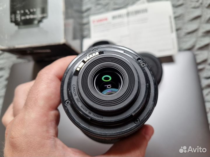 Объектив Canon 10-18 STM