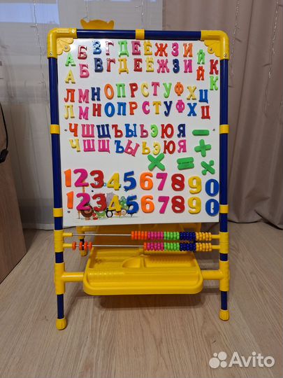 Мольберт детский двухсторонний