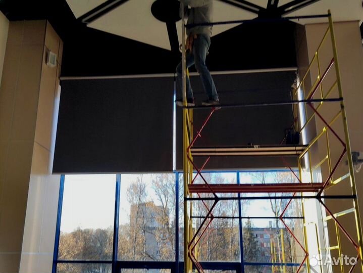 Рулонные шторы блэкаут