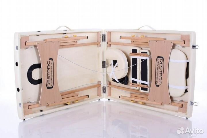 Складной массажный стол restpro Classic 2 Cream