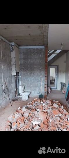 Демонтажные работы и вывоз мусора