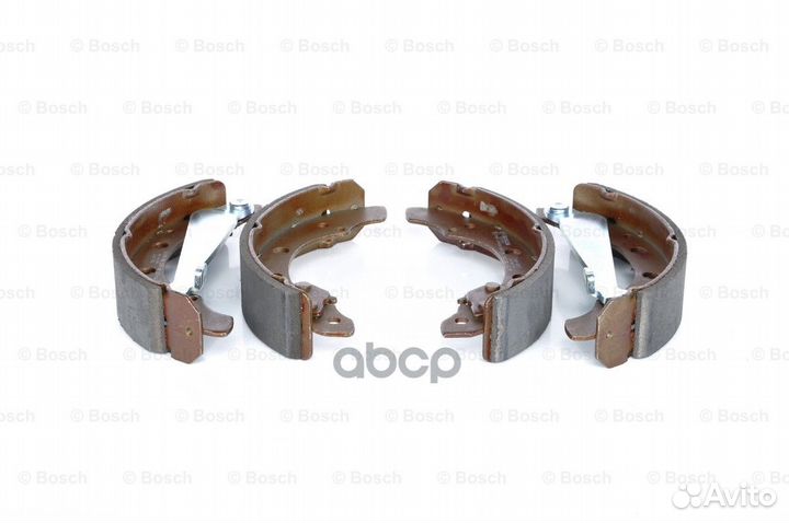 Колодки тормозные барабанные зад 0986487