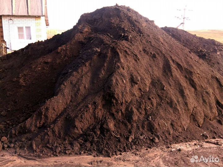 Земля чернозем плодородный грунт