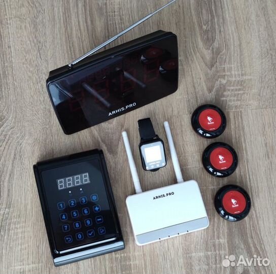 Система вызова персонала беспроводная - комплект