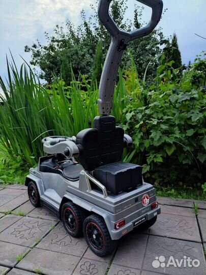 Электромобиль Mercedes-Benz A010AA-H (серый)