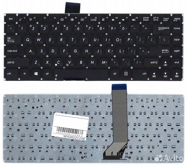 Клавиатура Asus X402 черная