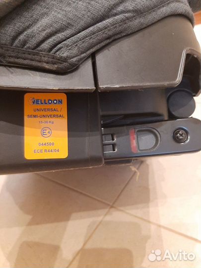 Детское автокресло 15 до 36 кг isofix Welldon