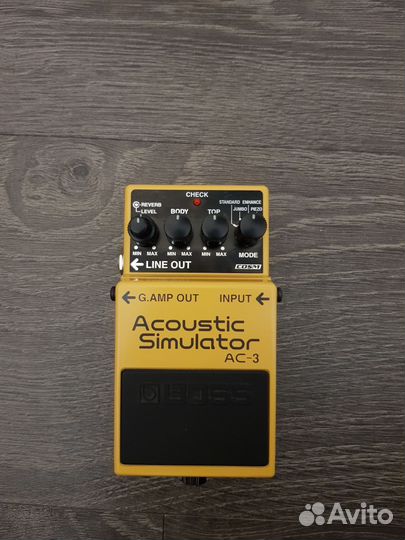 Педали Boss AC-3,Boss TR-2