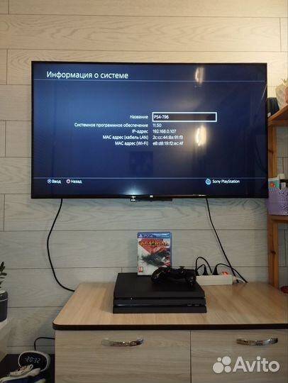 Sony playstation 4 PS4 pro 1tb с играми