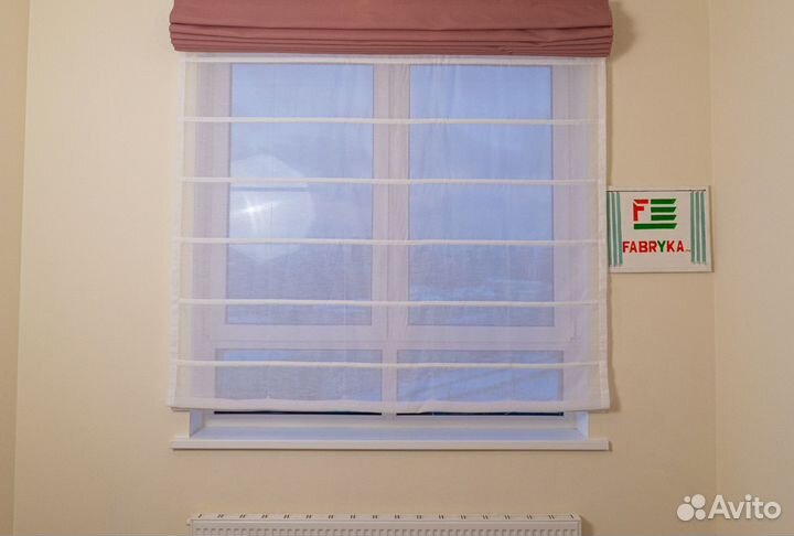 Римские шторы с электроприводом