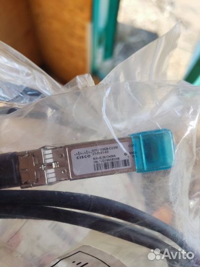 Кабель cisco sfp-h10gb-cu3m, пигтейлы, розетки