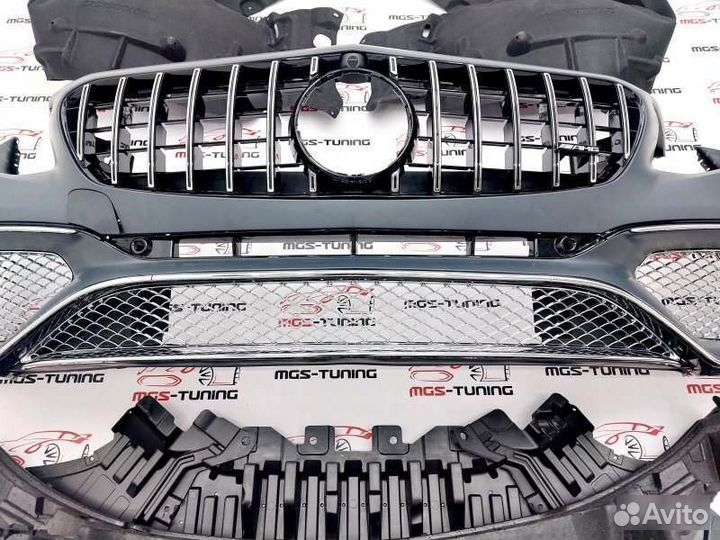 Передний бампер S65 рест Mercedes S-coupe C217 AMG