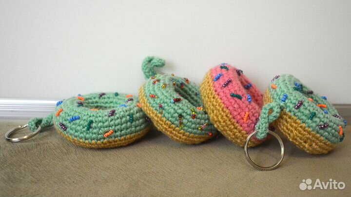 Пончики вязаные