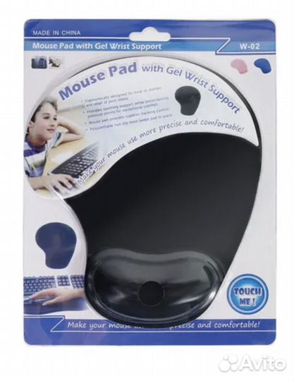 Коврик для мышки с подушкой для запястья