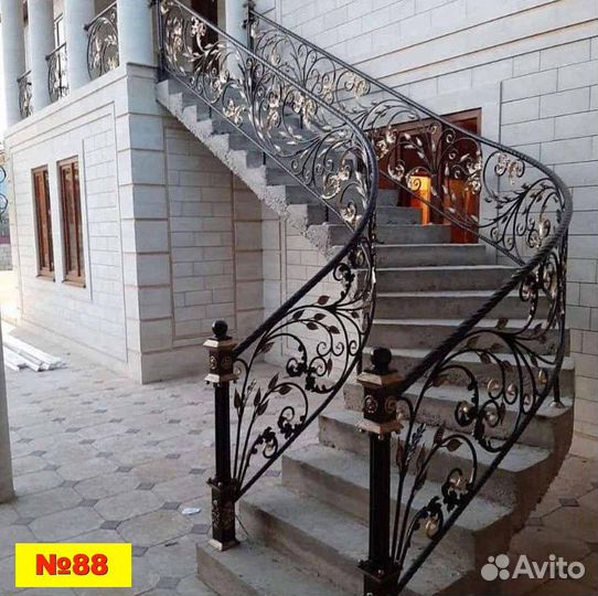 Кованые перила