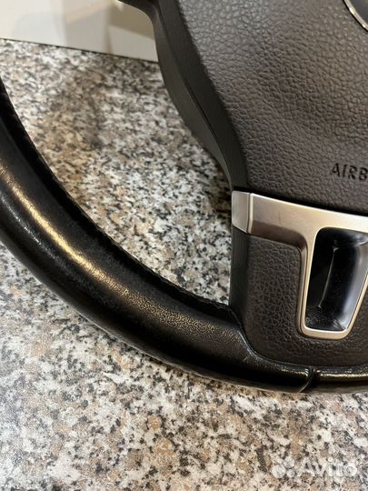 Руль на Passat CC с лепестками