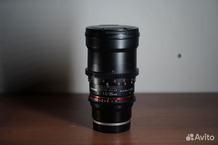 Samyang 35mm T1.5 vdslr AS IF UMC II sony E