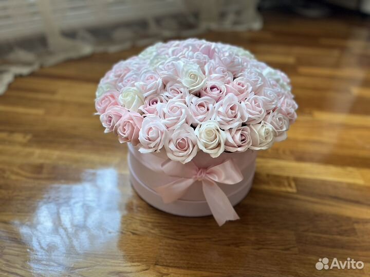 Мыльные розы букеты