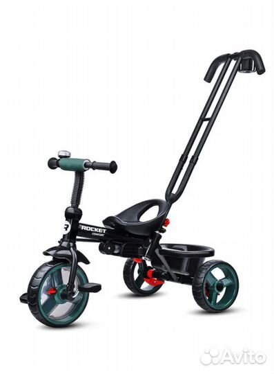 Велосипед с родительской ручкой