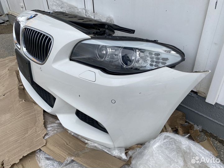 Ноускат пердняя часть BMW F10 белый