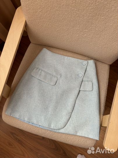 Твидовая юбка мини