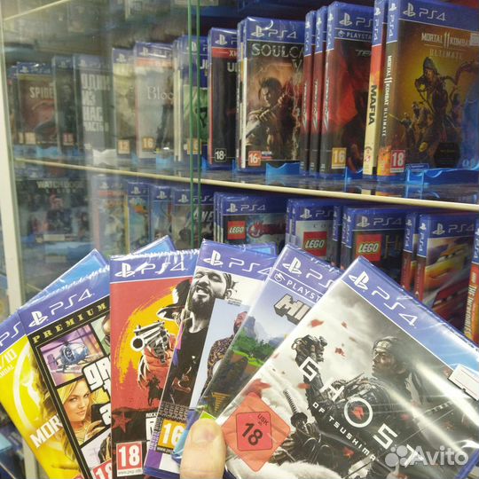 Игры PS4, лицензионные диски, PlayStation 4