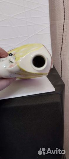 Керамическая бутылка мышка на сыре