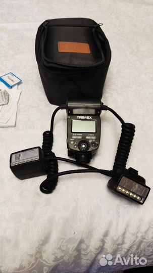 Фотовспышка (Биполярная) Yongnuo YN-24EX Macro TTL