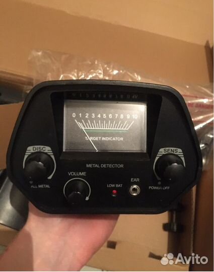 Металлоискатель md 4030 + батарейки Нов