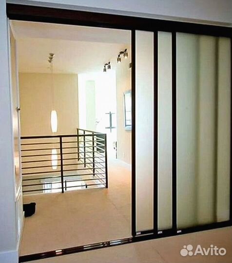 Двери купе / раздвижные перегородки / зонирование