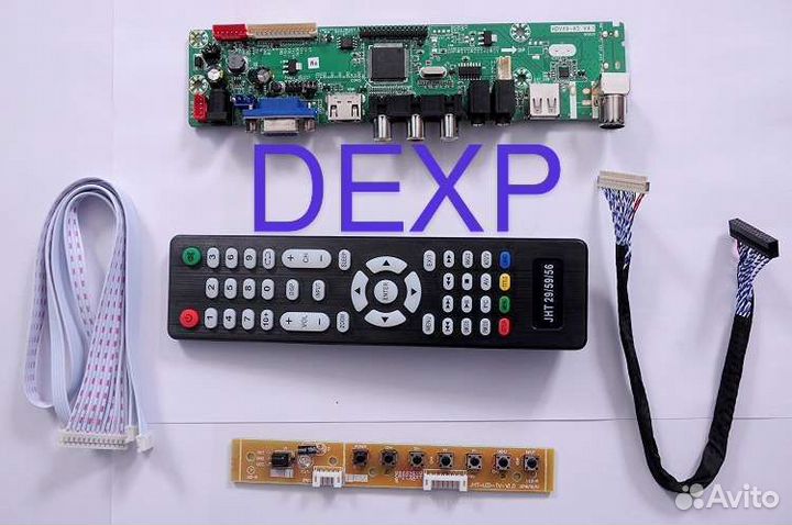 Запчасти для телевизоров Dexp