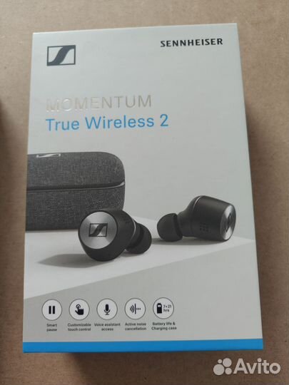Наушники Sennheiser momentum true wireless 2