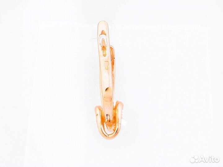 Серьги золотые