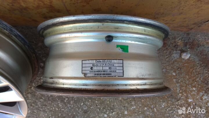 Диски на skoda Octavia r15 (комплект-5 шт.)