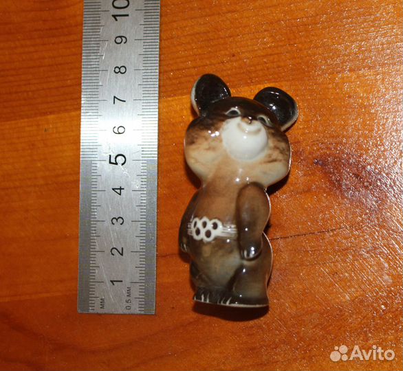 Фарфор, статуэтки. Олимпийский мишка 1980 СССР