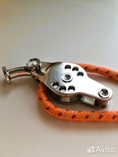 Верхний блок оттяжки гика яхты Луч Лазер Laser 470