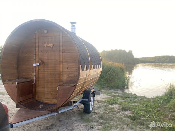 Баня сауна на колесах аренда доставка