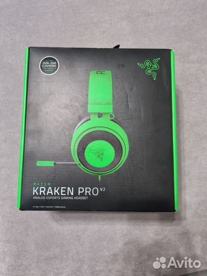 Игровые наушники razer kraken pro v2