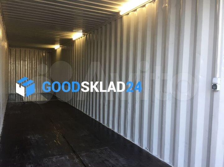 Складской просторный контейнер хранения, 30 м²