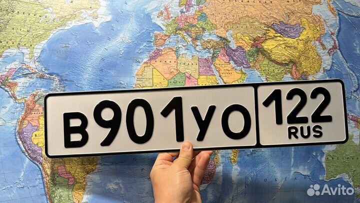 Изготовление дубликата госномеров