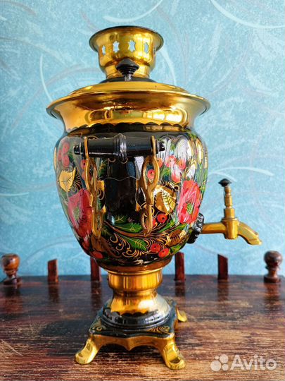 Самовар СССР роспись