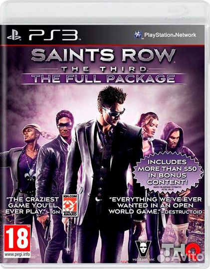 Saints Row: The Third - The Full Package PS3, русс